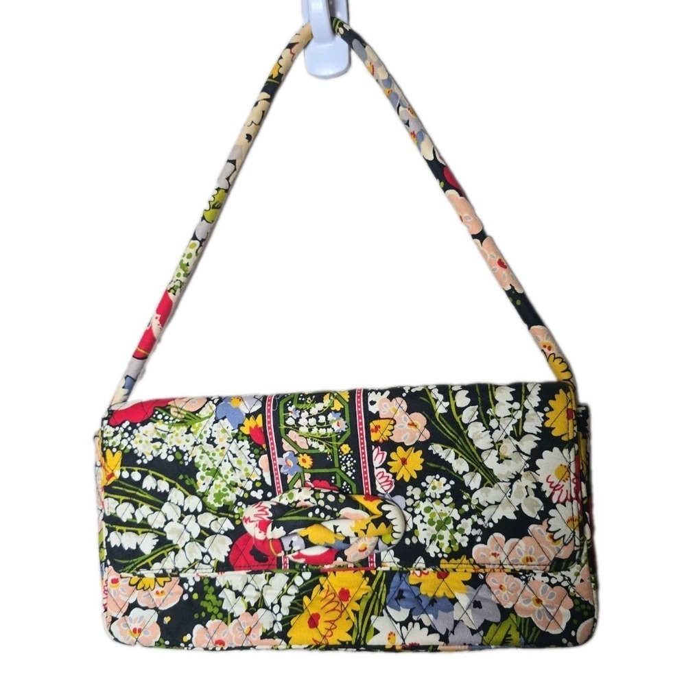 Vera Bradley Poppy Fields Spring 2010 Knot Just A Clutch handbag purse